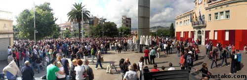 Huelga 29S Santa Coloma de Gramenet