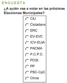 Encuesta Elecciones Municipales 2007