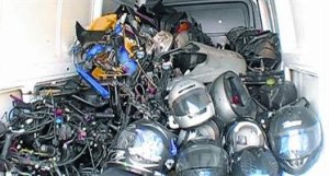 Motos robadas y desguazadas Motos robadas y desguazadas
