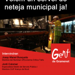 ACTE PÚBLIC: Volem un servei de neteja municipal ja!