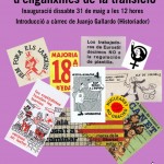 Inauguració exposició d’enganxines de la transició dia 31 – Assemblea Ateneu dia 30