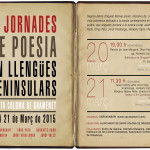 II Jornades de Poesía en Llengües Peninsulars