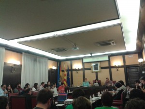 Al Ple Municipal defensem la gent d’esquerres General