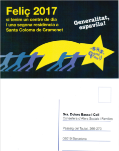 La Plataforma SOS Gent Gran, vam mantenir amb tots grups parlamentaris del Parlament de Catalunya Societat